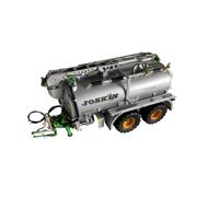 BMAONZ 1:32 For Volumetra 20000TS Water Tank Oil Tank Transporter Alloy Tractor Model Silver Collectible