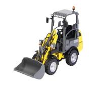 BMAONZ 1:32 For WL20E Hinge Wheel Loader Alloy Yellow Model Car Vehicle Simulation Toys Model