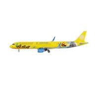 BMAONZ 1/400 For A321-200 / Juneyao B-9957 Metal Aircraft Model Yellow Rare Model Decorate Your Space Model Building Kit(Yellow A)