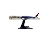 BMAONZ 1:400 For B747-400 JA8908 B777-300 JA8941 W Plastic Base Alloy Aircraft Model Scale Crafts Model Building Kit(Red)