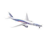 BMAONZ 1:400 For B777-300ER Alloy Decorative White Aircraft Model Nostalgic Retro Airplane Home Display Model Building Kit