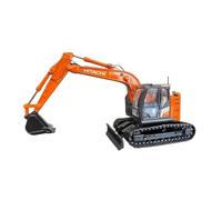 BMAONZ 1:50 For ZAXIS ZX135US-7 Excavator Alloy Car Model Orange For Enthusiast Display