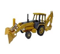 BMAONZ 1:64 For Backhoe Two-end Busy Excavator Alloy Engineering Vehicle Model For Interior Decorative