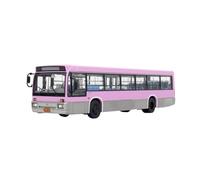 BMAONZ 1:64 For Dd6121hs Bus Alloy Static Simulation Model Hobby Gift Souvenir Display Multi-Color(Pink)