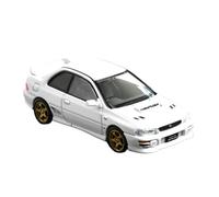 BMAONZ 1:64 For GC8 WRX Type R STI Alloy Car Model Sedan Living Room Decoration(White)