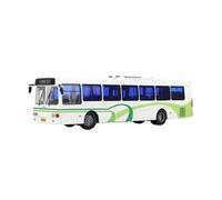 BMAONZ 1:64 For Green Bus Alloy Static Simulation Car Model Metal Souvenir Bedroom Or Desktop Display