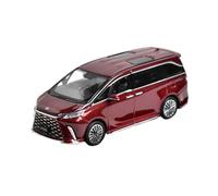 BMAONZ 1:64 For Lexus LM 500h MPV Classic Alloy Model Car Miniature Toy Car Collectible Souvenir(Red B)