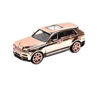 BMAONZ 1:64 For Rolls-Royce Luxury SUV Alloy Off-Road Vehicle Scale Model Metal Miniature Toy(Pink)