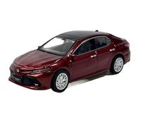 BMAONZ 1:66 For TOYOTA 8th Generation Camry Red/Blue Silver Wheels Alloy Car Model Sedan Toy Car(Red)