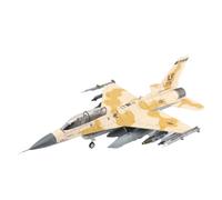 BMAONZ 1/72 For F-16D Fighter Jet Yellow Rare Alloy Realistic Plane Model To Collector's Ornament Model Building Kit