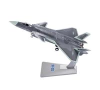 BMAONZ 1:72 For J-20 Mighty Dragon Fighter Alloy Model With Movable Canards And Vertical Tail Air Force Model Building Kit