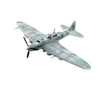 BMAONZ 1/72 For Russia Ilyushin IL-2 Shturmovik IL II IL 2 Alloy Aircraft Airplane Fighter Replica Model Model Building Kit(Blue)