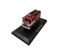 BMAONZ 1:72 For TLF 16 IFA W 50 W50 Fire Truck Alloy Model Red Static Ornaments Indoor Collection