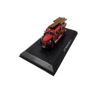 BMAONZ 1:72 For Volvo LF BL 11 Fire Engine Red Alloy Car Model Realistic Static Decoration Toy