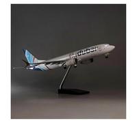 BMAONZ 1/85 For 737MAX B737 MAX Fly Dubai W Light And Wheel Static Resin Plane Model Decorative Series Model Building Kit(With light)