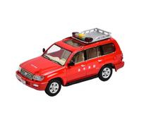 BMAONZ 1:87 For Cool Cruiser Police Car Fire Truck Road Patrol Vehicle Metal Toy Car Miniature Model(Red)