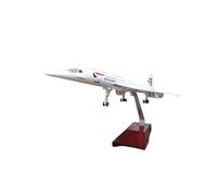 BMAONZ 48CM For Dieacst Collectible Plane Concorde Air Force One Model Resin Airframe Aircraft Gift Model Building Kit(White A)