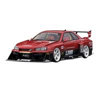 BMAONZ Scale Diecast Model 1:18 For LB-ER34 Super Silhouette Car Decoration Resin Material Static Decoration Collectible Pre-Built Model Motor Vehicles