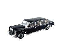BMAONZ Scale Diecast Model 1/18 For Mercedes-Benz 600 Pullman W100 Alloy Car Model Collectible Vehicle Decorations Black Pre-Built Model Motor Vehicles