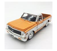 BMAONZ Scale Diecast Model 1 24 For Chevrolet Pickup Alloy Car Model Collection Souvenir Display Vehicle Gifts Toys Pre-Built Model Motor Vehicles(A)
