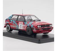 BMAONZ Scale Diecast Model 1:24 For Lancia Delta Integrale WRC 1989 Rally Car Model Static Vehicle Decoration For Display Or Collection Pre-Built Model Motor Vehicles