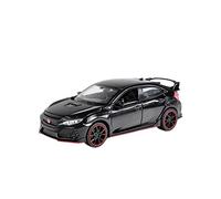 BMAONZ Scale Diecast Model 1 32 For HONDA CIVIC TYPE-R Metal Diecast Car Model Sound Light Collection Car Toys Pre-Built Model Motor Vehicles(C)