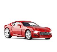 BMAONZ Scale Diecast Model 1 32 For Maserati ALFIERI GT Alloy Die Cast Sports Car Model Sound And Light Pull Back Pre-Built Model Motor Vehicles(A)