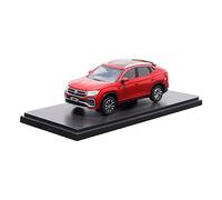 BMAONZ Scale Diecast Model 1 43 Fit For Volkswagen Tayron Red Off-road Vehicle Alloy Static Model Adult Collection Display Pre-Built Model Motor Vehicles