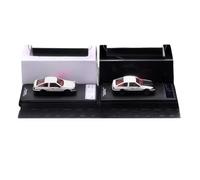 BMAONZ Scale Diecast Model 1:64 For Toyota AE86 Mazda RX-7 Cartoon Version Painting Alloy Car Model Supercar Metal Crafts Display Pre-Built Model Motor Vehicles(Black set)