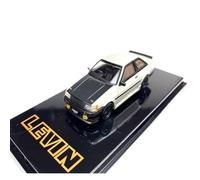 BMAONZ Scale Diecast Model 1:64 For Toyota Corolla Levin AE86 Coupe Alloy Car Model Red Silver Study Room Display Placement Pre-Built Model Motor Vehicles(Silver)
