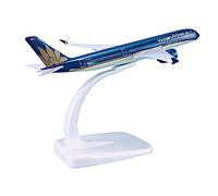 BMAONZ Small Scale Model Planes 1 368 16cm Airplane Model Aircrafts Airbus A350-900 For Vietnam Airlines Replica Plane Model Model Building Kit