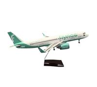 BMAONZ Small Scale Model Planes For 47cm Flynas Saudi Nas A320neo Model Plane Toy Scale Aircraft Diecast Resin Aircraft W Led Model Building Kit(Without light)