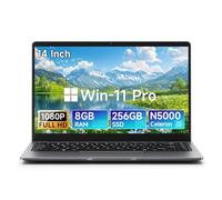 Bmax 14 inch Laptop Computer, 8GB RAM/256GB SSD, FHD IPS Display, Intel N5000 Processor, WiFi 5, BT 5.0, Long Lasting Battery, Slim Laptop