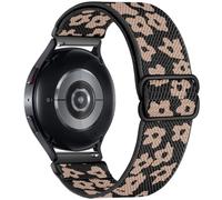 BMBEAR Stretchy Bands Compatible with Samsung Galaxy Watch Band 7/FE/6/5/4/3 & Watch 5 Pro & 6/4 Classic &Gear S3/S2, Soft Fashion Nylon Braided Elastic Strap for 20mm 22mm watch band for Samsung