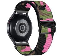 BMBEAR Stretchy Bands Compatible with Samsung Galaxy Watch Band 7/FE/6/5/4/3 & Watch 5 Pro & 6/4 Classic &Gear S3/S2, Soft Fashion Nylon Braided Elastic Strap for 20mm 22mm watch band for Samsung