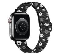 BMBEAR Stretchy Bands Compatible with Samsung Galaxy Watch Band 7/FE/6/5/4/3 & Watch 5 Pro & 6/4 Classic &Gear S3/S2, Soft Fashion Nylon Braided Elastic Strap for 20mm 22mm watch band for Samsung