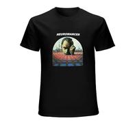 BMBO Neuromancer Book Short Sleeve T-Shirt Black XXXL