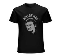 BMBO Oz Mens - Auf Wiedersehen Pet Inspired Retro British Comedy Tv Short Sleeve T-Shirt Black XXXL