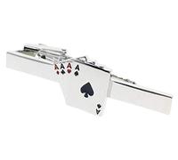 BMC-Designs Pair 4 ACES Cards TIE BAR Clip Gambling Poker Four UK Seller