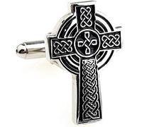 BMC-Designs Pair Cross Cufflinks Irish Christian Catholic Celtic Religion Roman Pagan Religious UK Seller