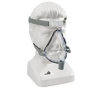 BMC Full Face Mask Silicone Gel Mask for Sleep with Free Adjustable Headgear(M)
