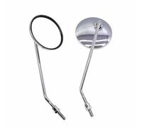 BMDBD Universal Motorcycle Rearview Mirrors Round Retro Scooter Side Mirrors For JOG BWS 125 200 Vino Aerox