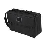 Bmdjdq Extended Roll Paper Holder, BBQ Tool Caddy, Waterproof Storage Bag, Multi Pocket Design, Quick Dry Fabric, 23x14x7cm, for Travel Hiking Home Barbecue Household Outdoor