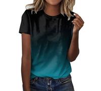 BmDSGC Long Sleeve Shirts for Women Fall Tops Dressy Casual Blouses Pleated Scooped Neck Tunic Tops for Leggings Athletic Exercise Quick Dry Breathable T-Shirts Loungewear (Green,S)