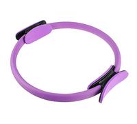 BMEA Pilates Ring, Double Handle Exercise Yoga Ring Dual Grip Magic Exercise Yoga Circle Pilates Ring Men Women Gym Fitness Workout Sports Equipment (Purple)