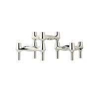 BMF Candle Holder Set of 3 Chrome