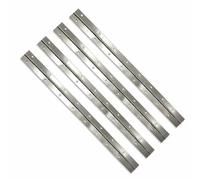 BMF Direct Continuous Piano Hinge 1000 x 30mm, 0.8mm Steel Full Length Door Hinge for Cabinets, Chests, Furniture and DIY, Steel, Pack of 4