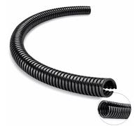 BMF DIRECT Corrugated Wire Tube Cable Protection Pipe Split Flexible Car Tubing/Trunking (Inner Ø4.5mm, 2 Metres)