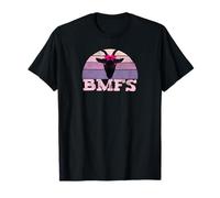BMFS Nanny Billy Goat Bluegrass Purple Vintage Sunset T-Shirt