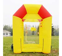 BMGIANT 7.2ft/2.2M Inflatable Cash Cube Money Grab Machine Cash Booth Money Booth for Event Advertising (No Blower Included)